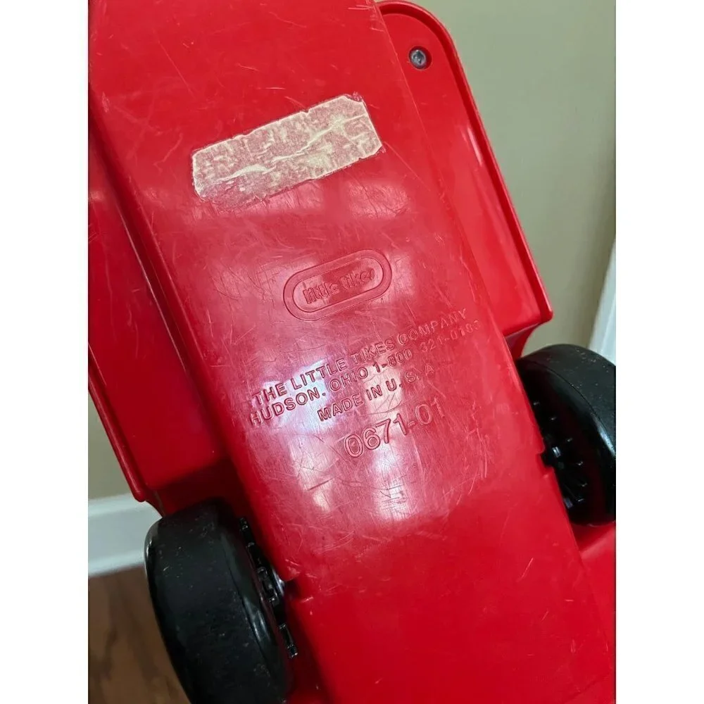 Vintage Little Tikes Fire Truck Toy